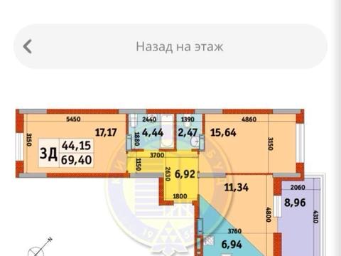 квартира по адресу Квітки Цісик ул. (Гамарника), 7