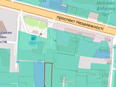 ділянка за адресою Житомир, провулок Оранжерейний, 10