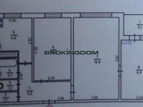 квартира по адресу Гонгадзе Георгия просп. (Советской Украины), 14