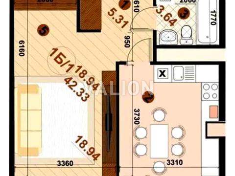 квартира по адресу Юнатская ул., 4