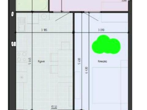 квартира по адресу Домбровського ул., 3б корп. 15