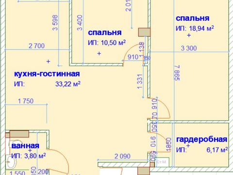 квартира по адресу Инглези ул. (25-ї Чапаєвської Дивізії), 2 к2