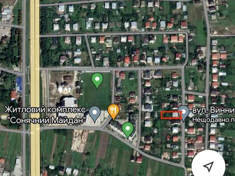 ділянка за адресою Володимира Винниченка вул., 11
