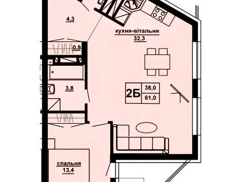 квартира за адресою Підволочиське шосе, 8