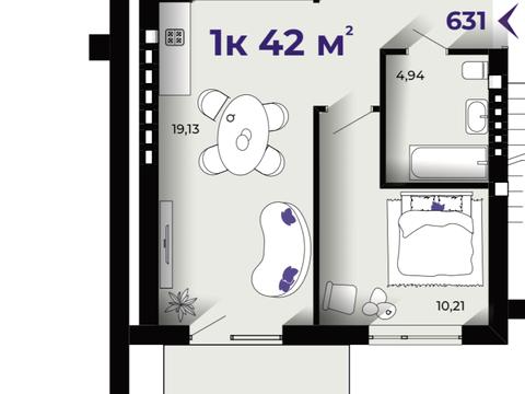 квартира по адресу Симона Петлюры ул., 8