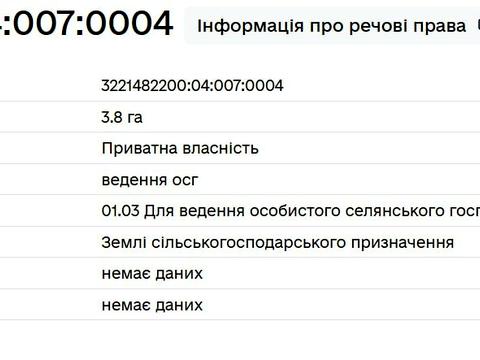 участок по адресу 