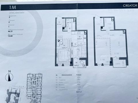 квартира по адресу Дегтяревская ул., 17 к1