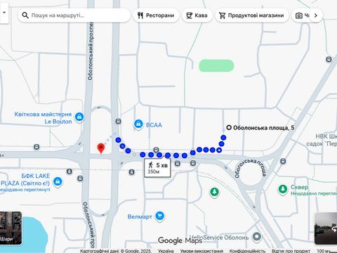 квартира по адресу Оболонская пл. (Дружбы Народов СССР), 5