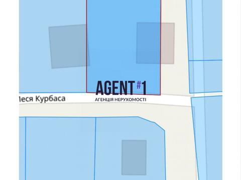 ділянка за адресою Лесі Курбаса