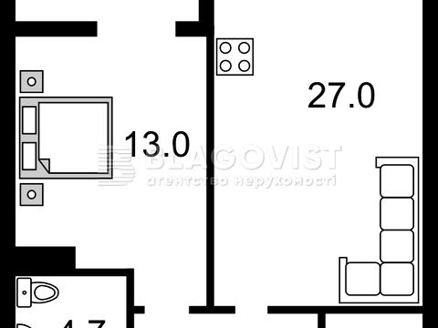 квартира по адресу Евгения Коновальца ул. (Щорса), 34-А