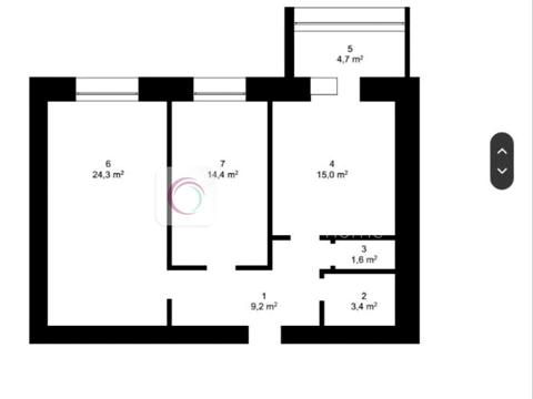 квартира за адресою Леся Курбаса вул., 6