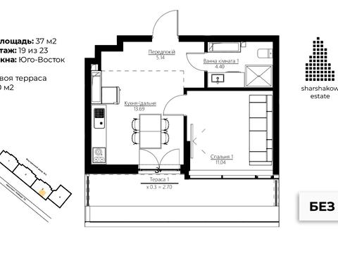 квартира по адресу Берестейский просп. (Победы), 72