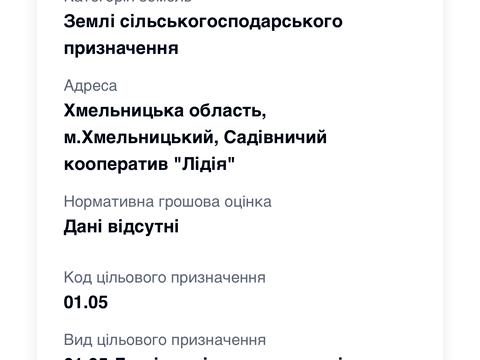 участок по адресу 