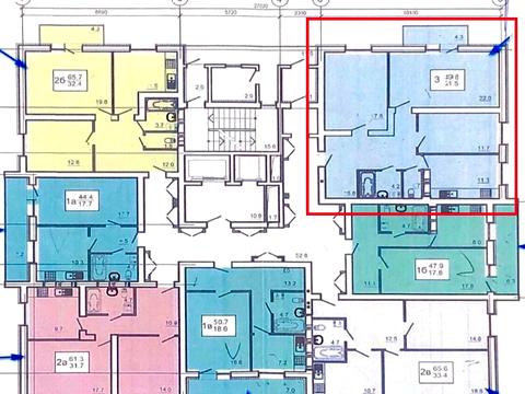 квартира по адресу Героев Труда ул. (Героїв Праці), 1