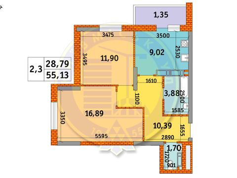 квартира по адресу Бориспольская ул., 30-А