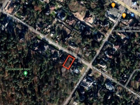 ділянка за адресою Грузиненка вул.