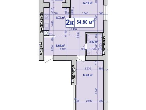 квартира за адресою Чорновола вул., 55