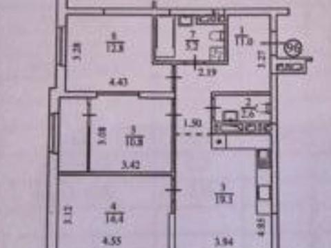 квартира по адресу Виктора Некрасова ул. (Північно-Сирецька), 6