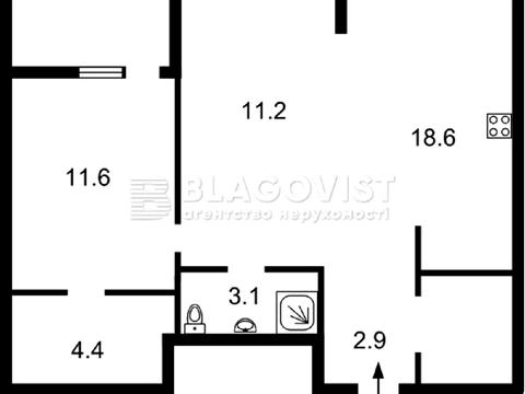 квартира по адресу Салютная ул., 2