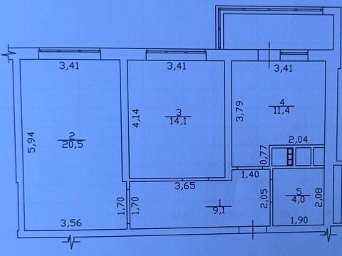 квартира по адресу Канатная ул., 122-Б