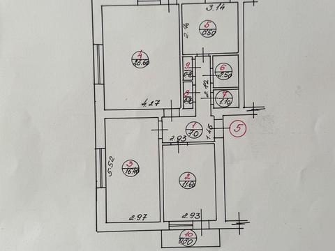 квартира по адресу Гвардійська, 3