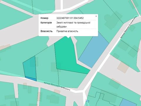 ділянка за адресою с. Ходосівка, Миколи Островського вул.