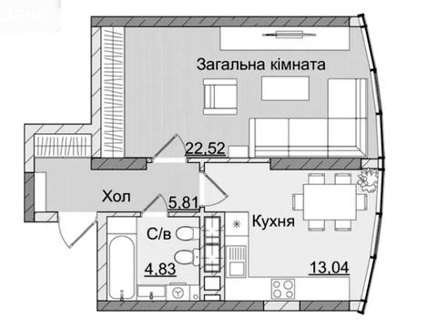 квартира за адресою Берестейський просп. (Перемоги), 26-А