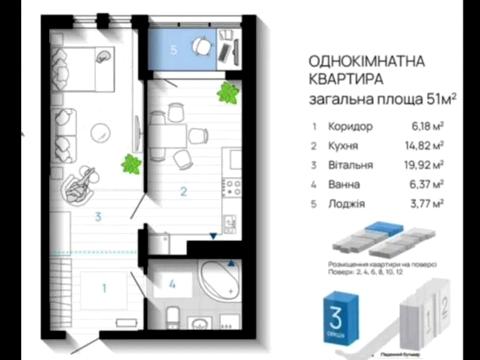 квартира по адресу Бельведерская ул., 40-Б