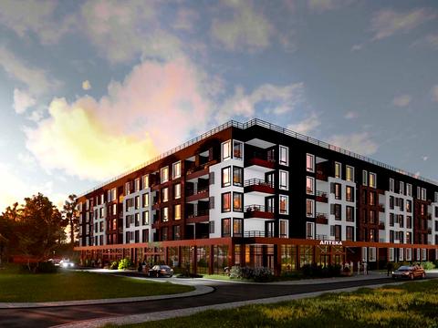 квартира по адресу Квітки Цісик ул. (Гамарника), 34-36