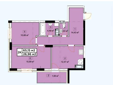 квартира за адресою Бережанська вул., 56