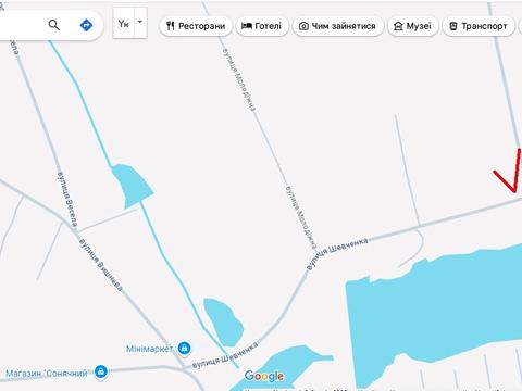 ділянка за адресою Шевченка