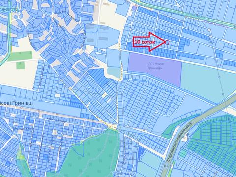 ділянка за адресою с. Лісові Гринівці, Центральна вул.