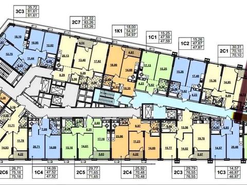 квартира по адресу Днепровская набережная ул., 15-Д