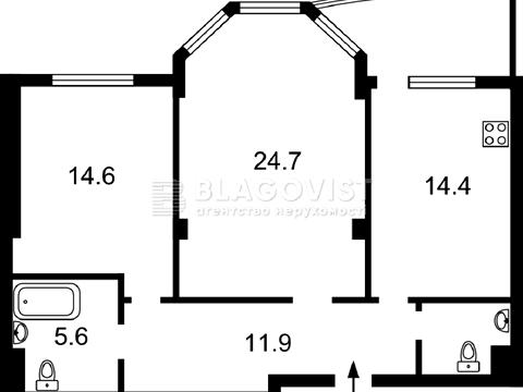 квартира по адресу Краковская ул., 4-Б