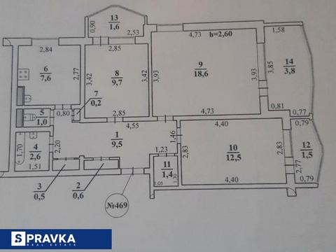 квартира по адресу Крымская ул., 84