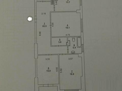 квартира по адресу Павла Тычины просп., 18-Б