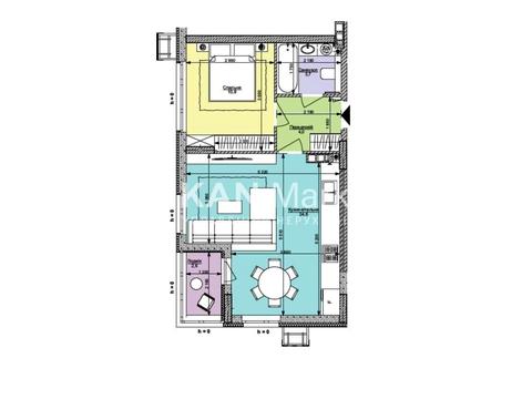 квартира за адресою Салютна вул., 2к21
