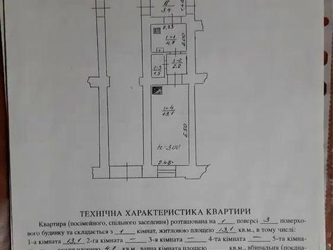 квартира по адресу Львов, Кониского ул. (Бедного), 3