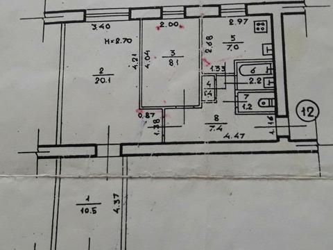 квартира по адресу 2й Артиллерийский переулокр, 6