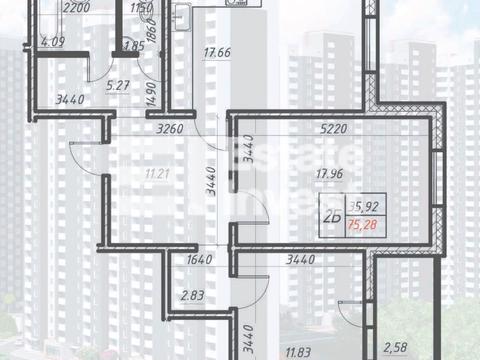 квартира по адресу Коноплянская ул., 22-А