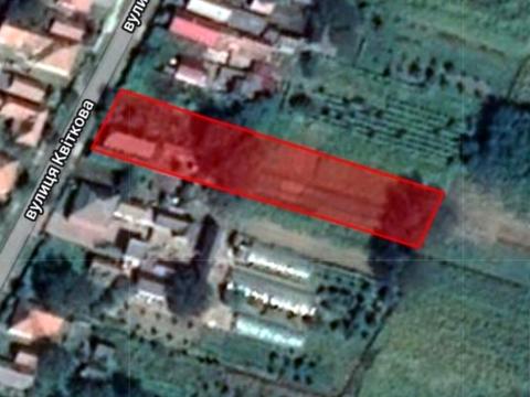 ділянка за адресою Квіткова, 28