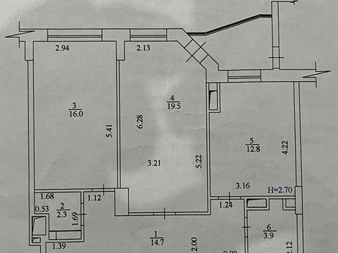 квартира за адресою Ювілейний просп. (), 67б