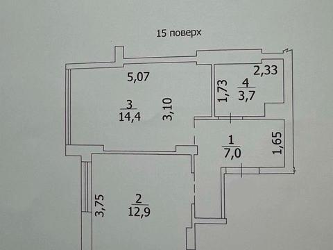 квартира по адресу Полковника Гуляева просп. (Маршала Жукова), 111