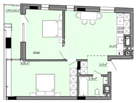 квартира по адресу Филиппа Орлика ул., 51