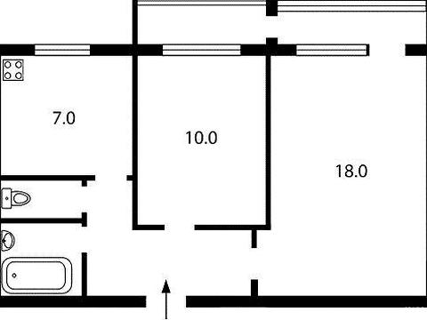 квартира по адресу Печенежская ул., 35/43