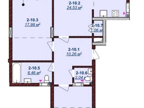 квартира за адресою Слов'янська набережна вул., 27