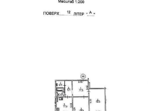 квартира за адресою Миколи Закревського вул., 95-Б