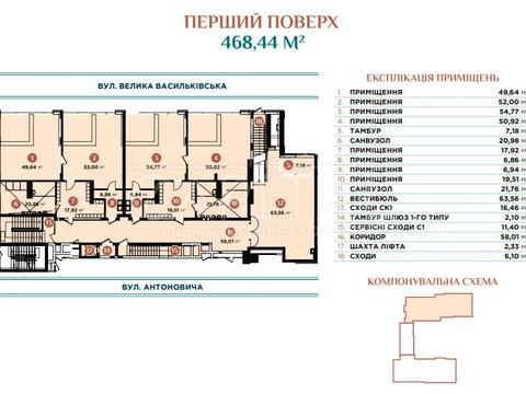 комерційна за адресою Антоновича вул. (Горького), 83