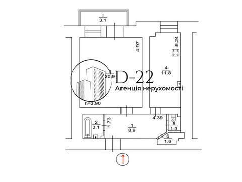 квартира по адресу Лисенка ул., 1
