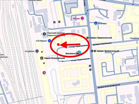 коммерческая по адресу Привокзальна пл., 2